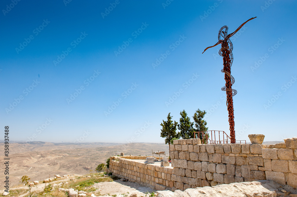 It's Brazen Serpent of Moses, Mount Nebo