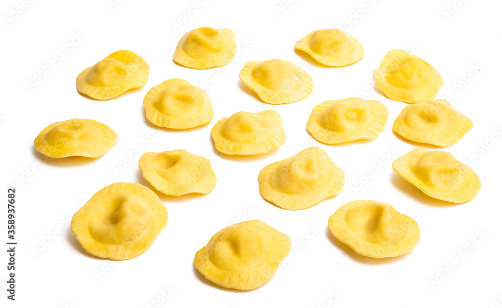 italian ravioli isolated italian ravioli isolated