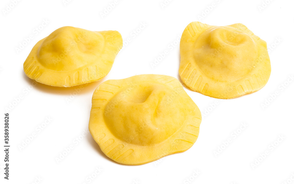 italian ravioli isolated italian ravioli isolated