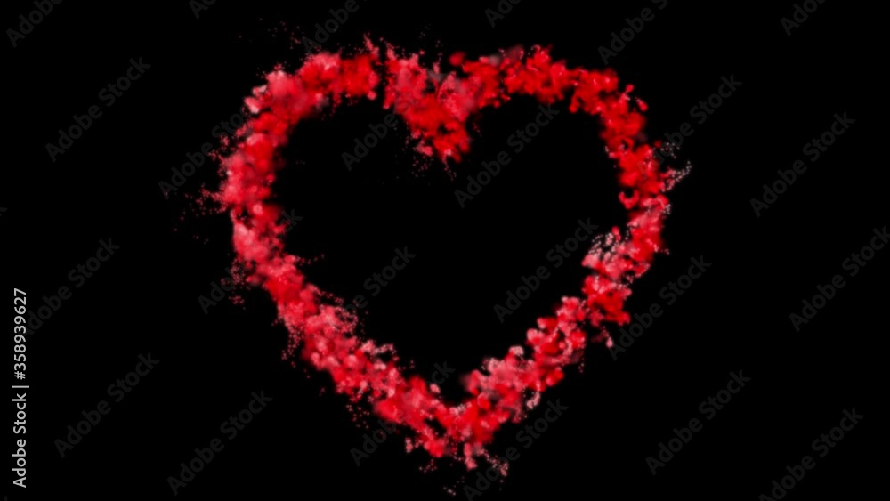 Heart Shape Particle Animation with QuickTime / Alpha Channel / Prores 4444.
Can be used with any kind of Celebration events and Give your Work more alive view. Heart Shape Particle Animation with QuickTime / Alpha Channel / Prores 4444.
Can be used with any kind of Celebration events and Give your Work more alive view.