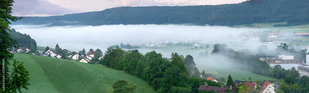 Fototapeta premium Rietheim-Weilheim bei Tuttlingen 