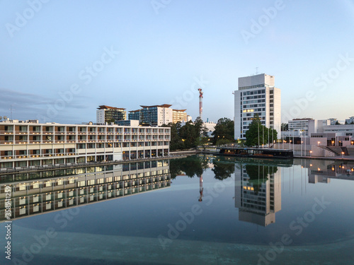 Classic examples of Finnish architecture from 50s and 60s. 