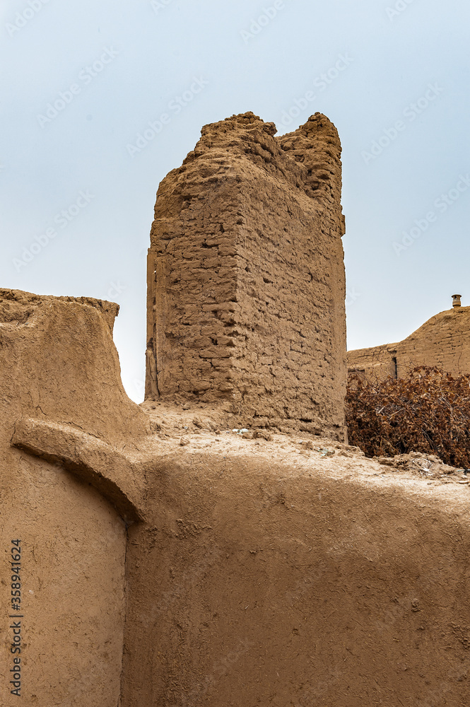It's Ancient street in the city of Meybod,Iran