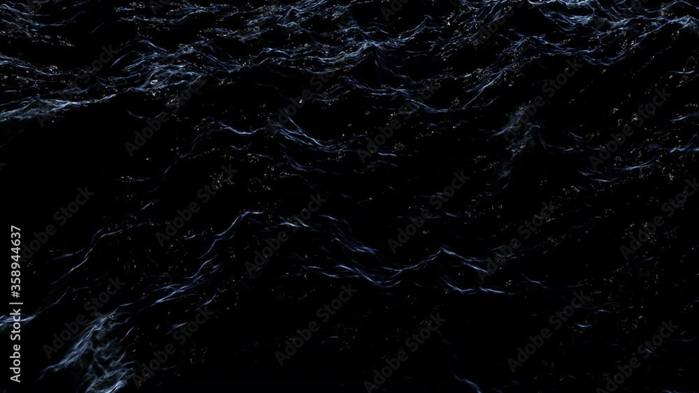Dark blue liquid surface with abstract big waves Dark blue liquid surface with abstract big waves