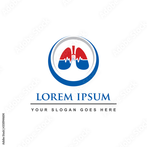 pulse lung logo , lung care logo Free Download pulse lung logo , lung care logo - GFXLoad