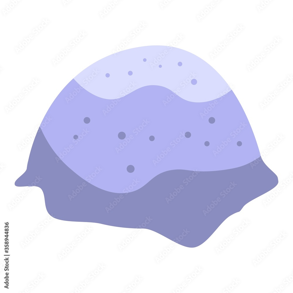 Coconut powder icon. Isometric of coconut powder vector icon for web design isolated on white background Coconut powder icon. Isometric of coconut powder vector icon for web design isolated on white background