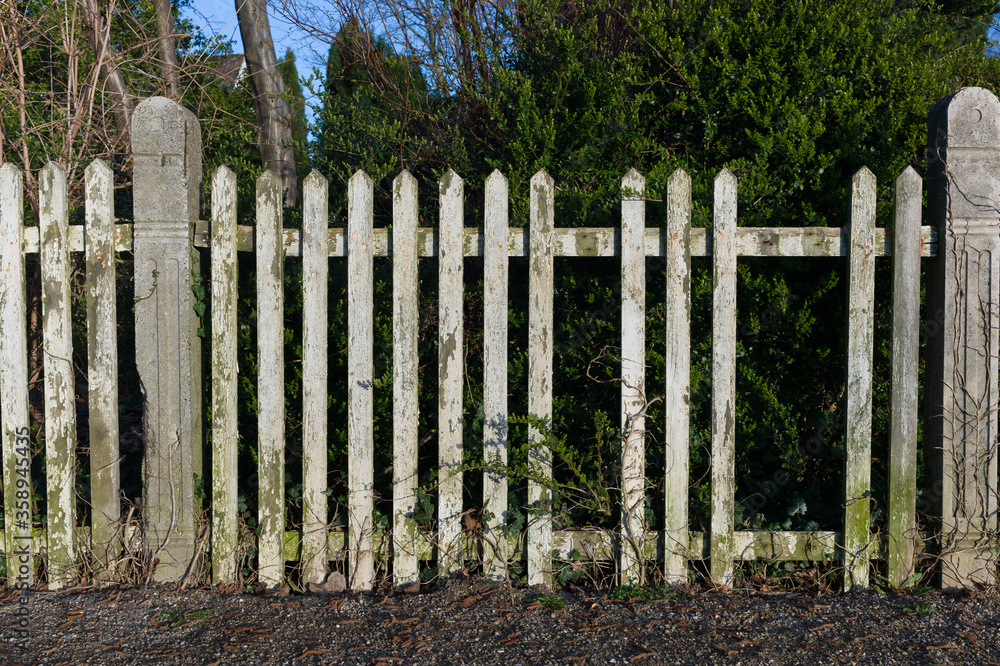 Wooden fence Wooden fence