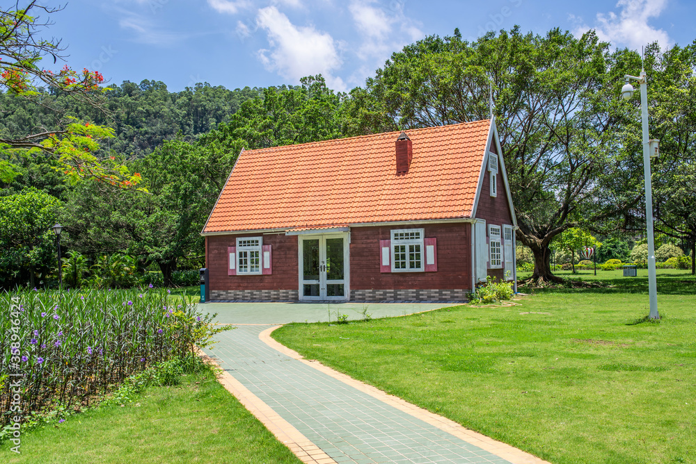 Chalet in Puzhou Garden, Nansha, Guangzhou, China Chalet in Puzhou Garden, Nansha, Guangzhou, China