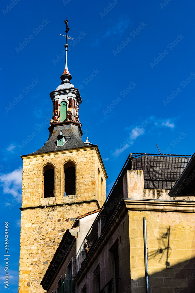 Obraz premium It's Architecture of Segovia, Spain