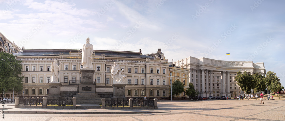 St. Michael's square and Princess Olga monument