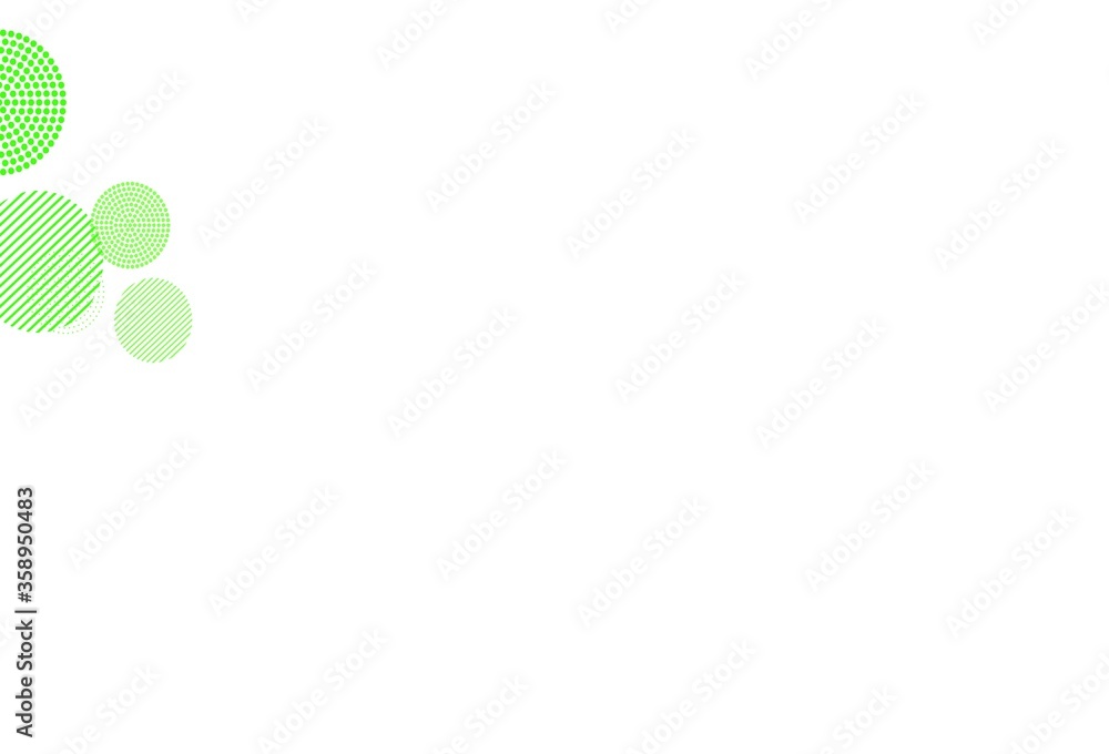 Light Green, Yellow vector template with circles. Light Green, Yellow vector template with circles.