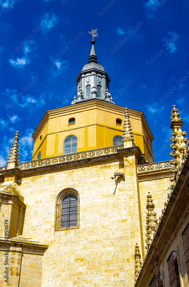 It's Segovia Cathedral facade, Segovia, Spain