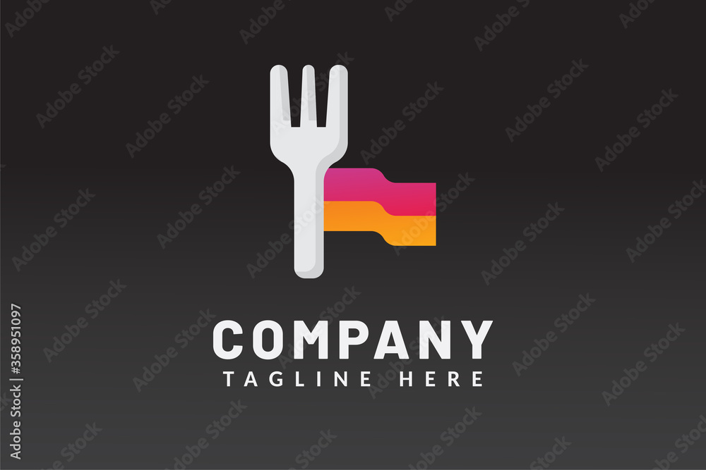 cooking Illustration logo template for restaurant cooking Illustration logo template for restaurant