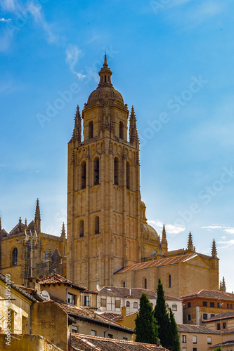 It s Cathedral of Segovia  Segovia  a city in the autonomous region of Castile and Le  n  Spain.
