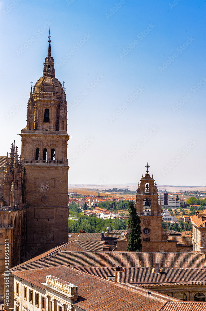 It's New Cathedral (Catedral Nueva), one of the two cathedrals of Salamanca, Spain.