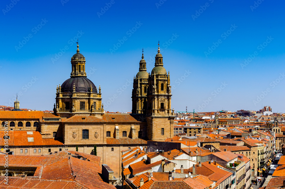 It's Old Cathedral of Salamanca, UNESCO World Heritage site. Spain