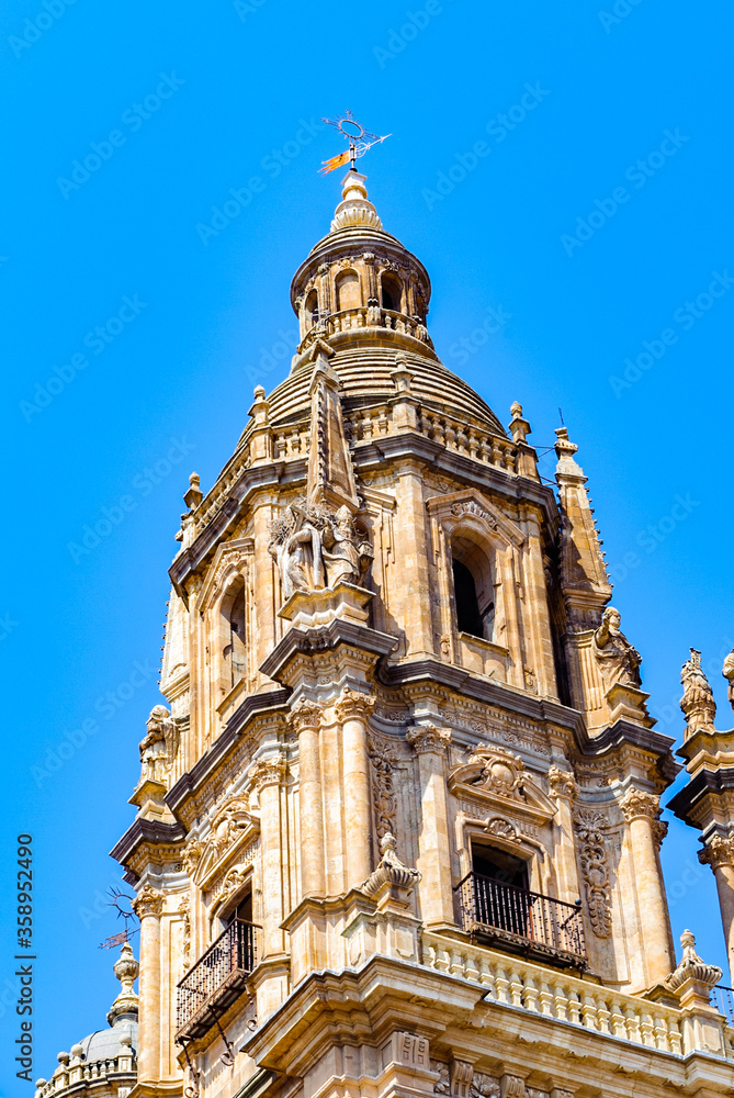 It's Cathedral of Salamanca, Spain