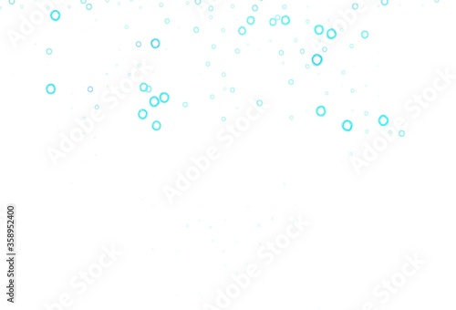 Light Blue, Green vector template with circles.