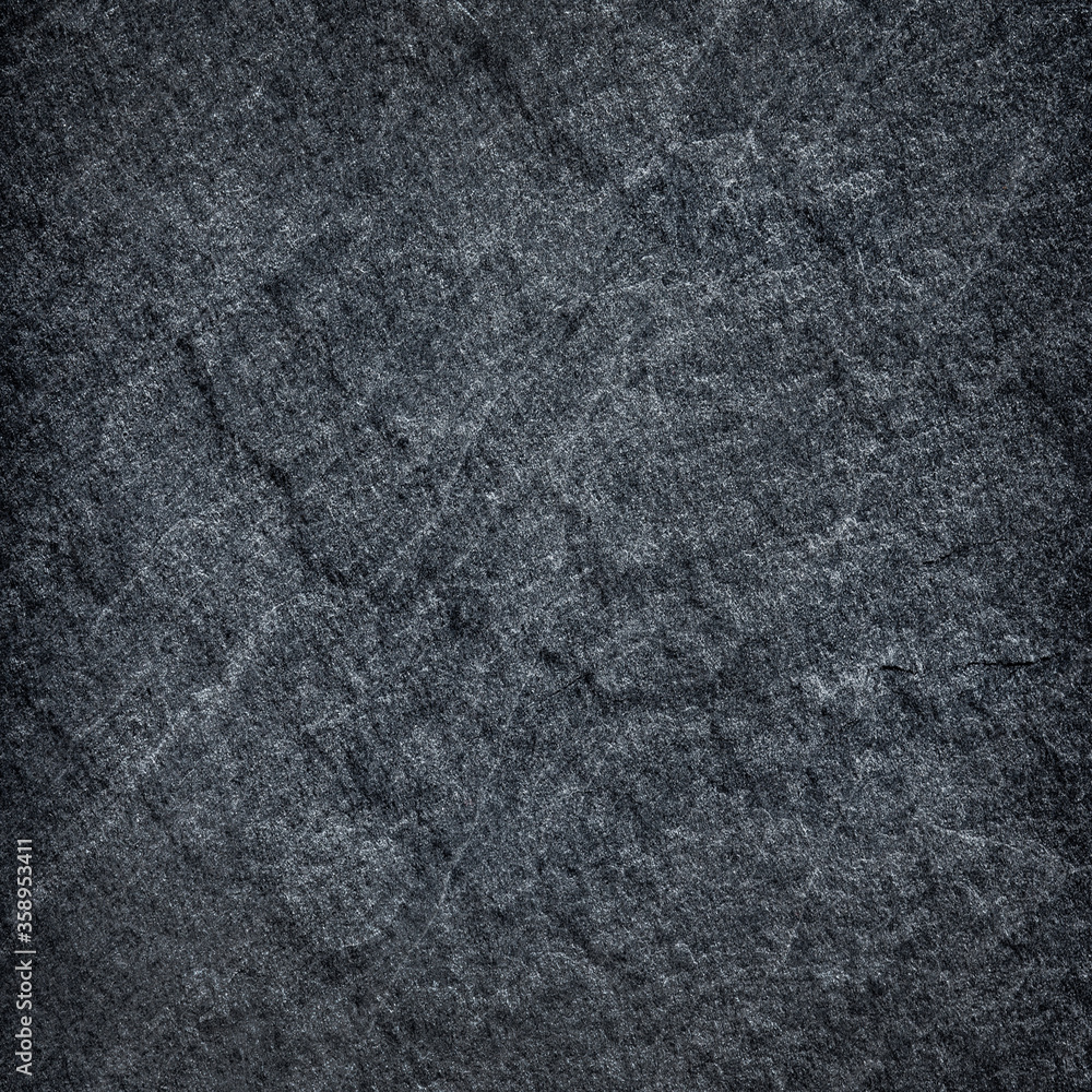 Fototapeta premium Dark grey black slate background or texture