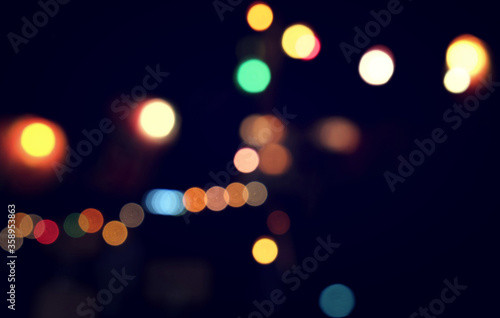 Blur Light, Out of Focus, Bohek, Night Light