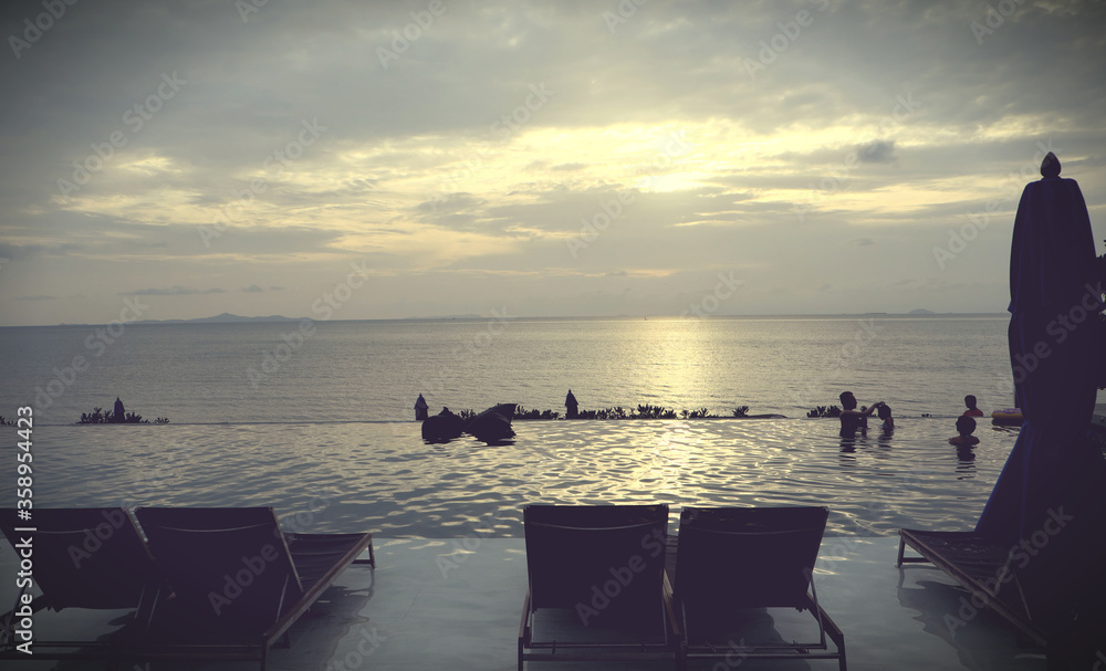 Fototapeta premium relax on a tropical beach