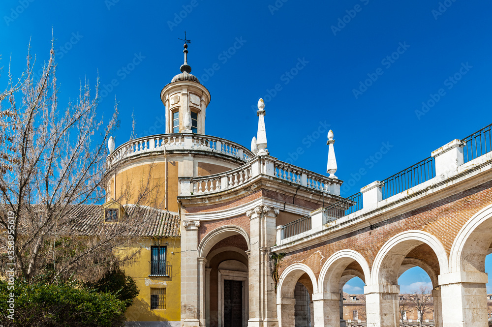 It's The Iglesia Real de San Antonio. Royal Church of San Antonio, Aranjuez, Spain