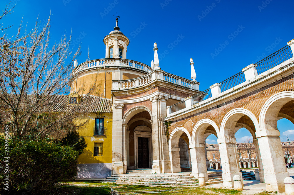 Obraz premium It's The Iglesia Real de San Antonio. Royal Church of San Antonio, Aranjuez, Spain