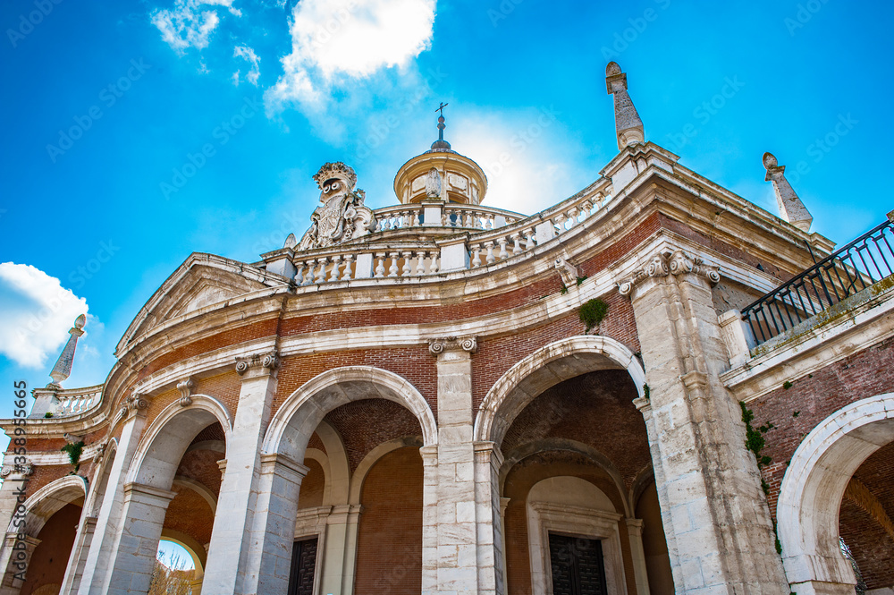 It's The Iglesia Real de San Antonio. Royal Church of San Antonio, Aranjuez, Spain