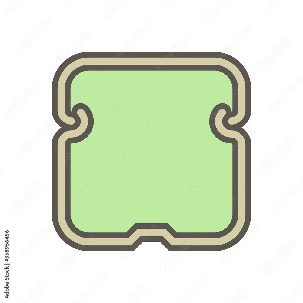 Decorative PVC line pipe cover vector icon. Also called decorative duct, cover guard, tube cover or connecting fitting. Part for air conditioner hvac system to hide refrigeration pipe on external wall Decorative PVC line pipe cover vector icon. Also called decorative duct, cover guard, tube cover or connecting fitting. Part for air conditioner hvac system to hide refrigeration pipe on external wall