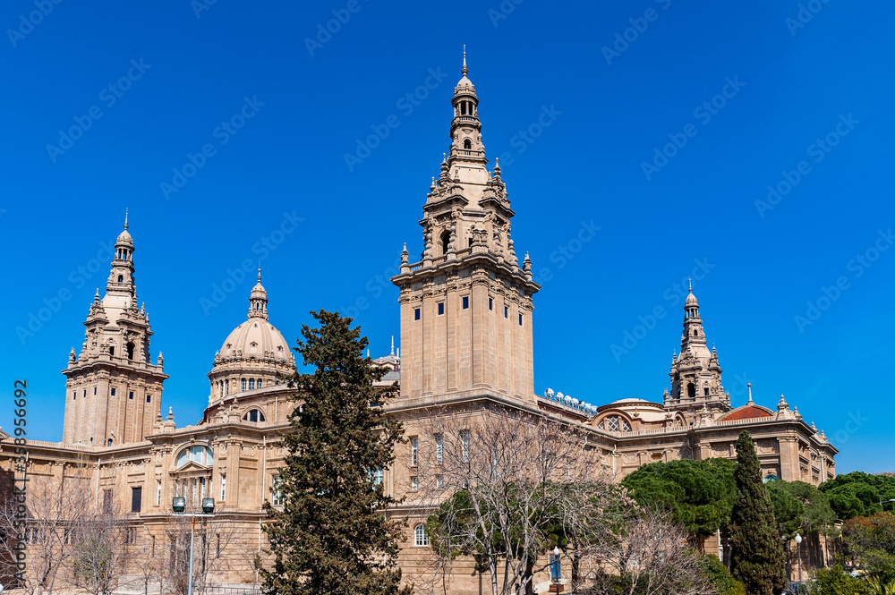It's National Art Museum of Catalonia (Museu Nacional d'Art de Catalunya), Art museum establish in 1934