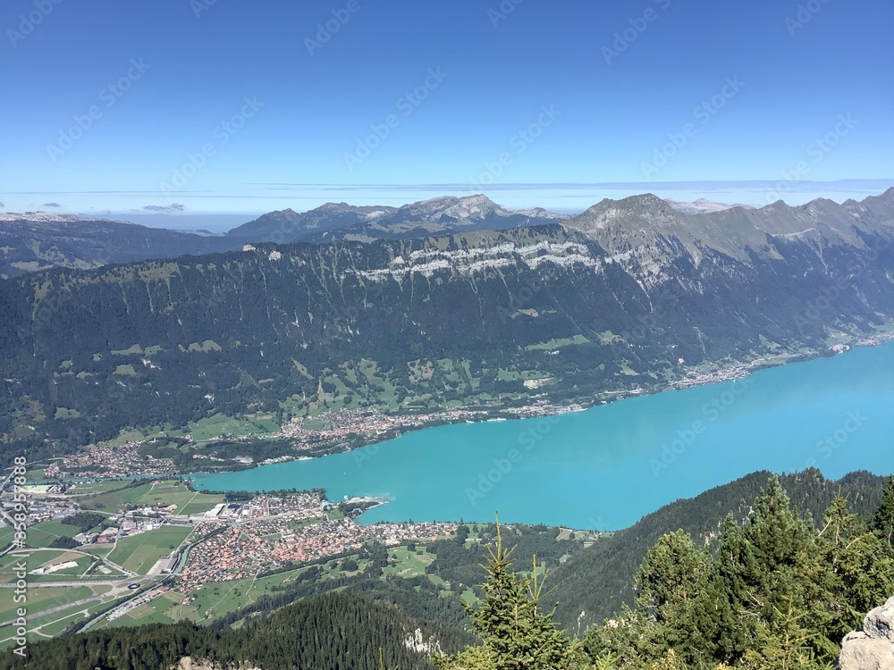 Interlaken and Lake Brienz