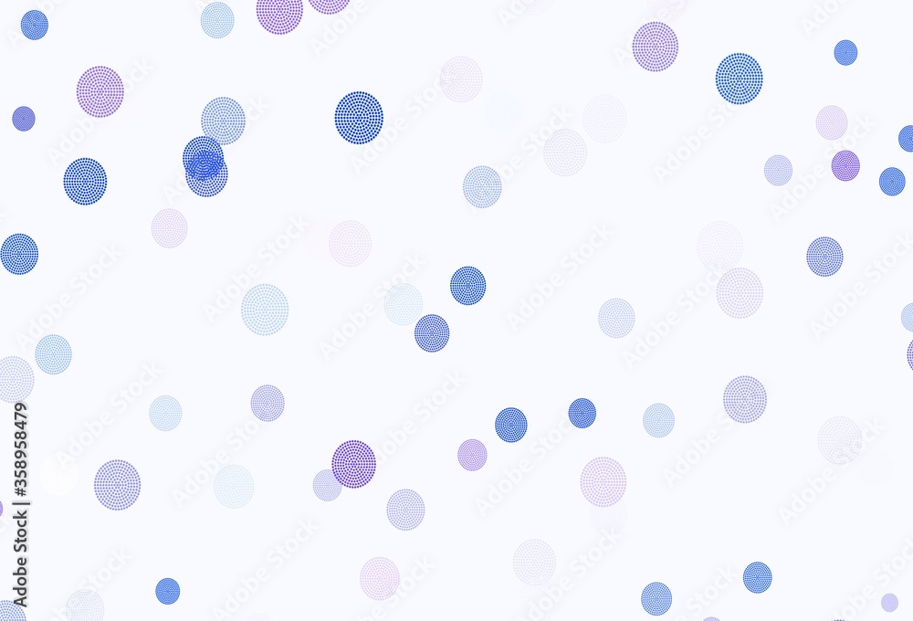 Light BLUE vector pattern with christmas snowflakes. Light BLUE vector pattern with christmas snowflakes.