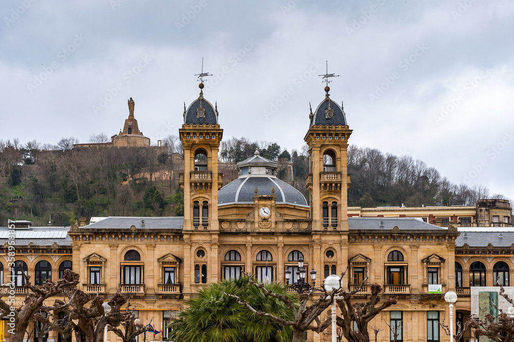 It's City Hall of San Sebastian, Basque Country, Spain.