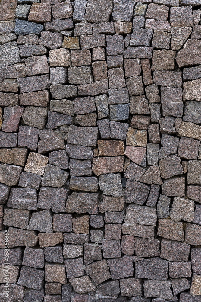 granite stone block wall granite stone block wall