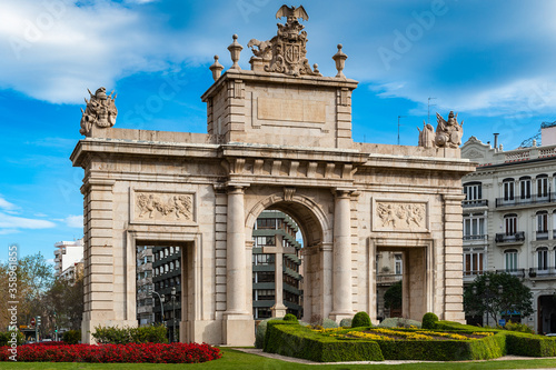 It's Puera del Mar (Sea Gate), Valencia, Spain