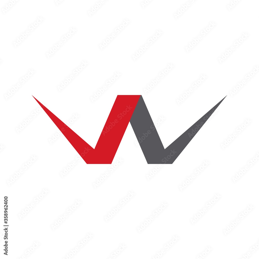 W Letter Logo Template W Letter Logo Template
