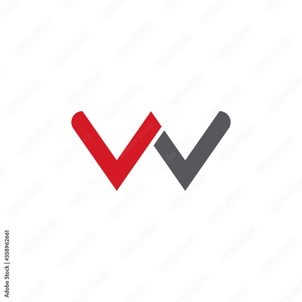 W Letter Logo Template W Letter Logo Template