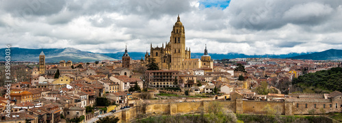 It's Old Town of Segovia, Spain. UNESCO World Heritage Site © Anton Ivanov Photo