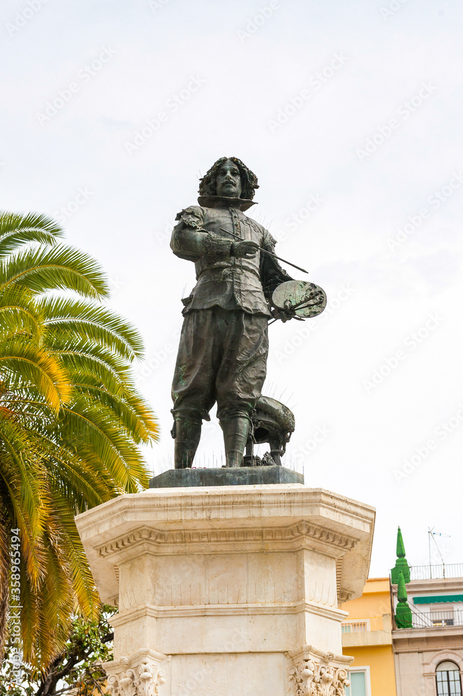 It's Velazquez monument in Seville, Spain