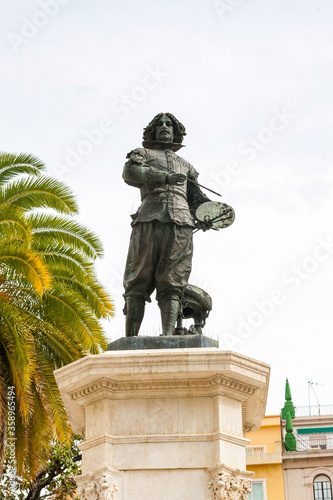 It s Velazquez monument in Seville  Spain