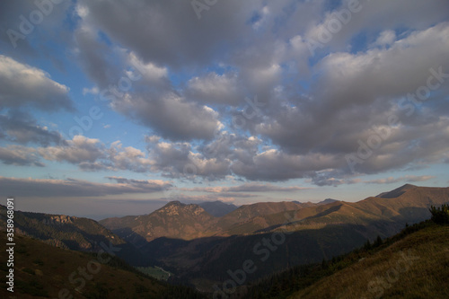 Panorama of Tatra Mountains