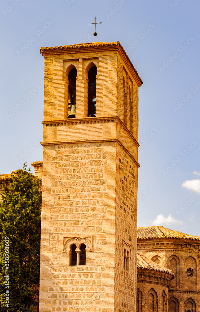 Fototapeta premium Bell tower of Toledo, Spain