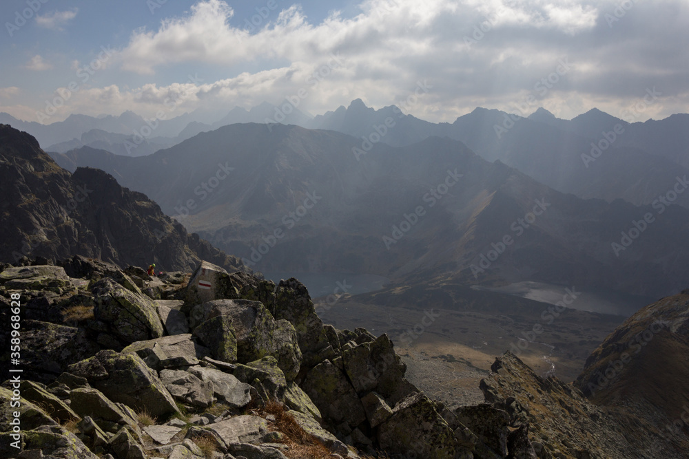 Fototapeta premium Orla Perc in Tatra Mountains