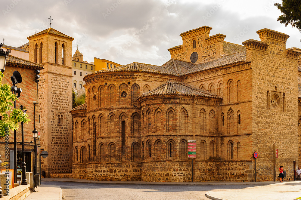 Medieval beautiful architecture of Toledo, Spain