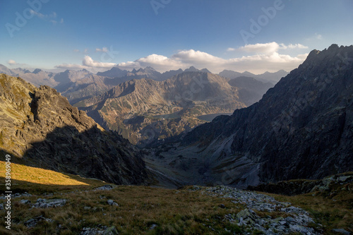 Fototapeta Naklejka Na Ścianę i Meble -  Orla Perc in Tatra Mountains