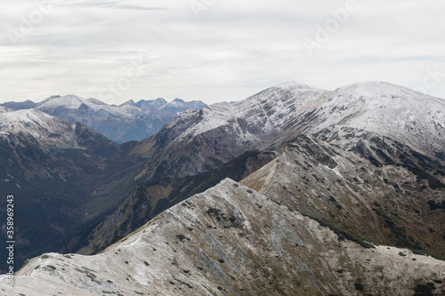 Wallpaper Mural First snow in Tatra Mountains Torontodigital.ca