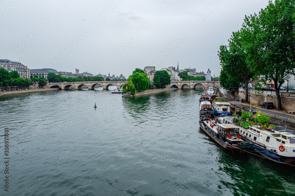 River Seine in Paris, France