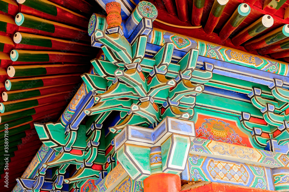 It's Pagoda at the Authentic Shaolin Monastery (Shaolin Temple), a Zen Buddhist temple. UNESCO World Heritage site