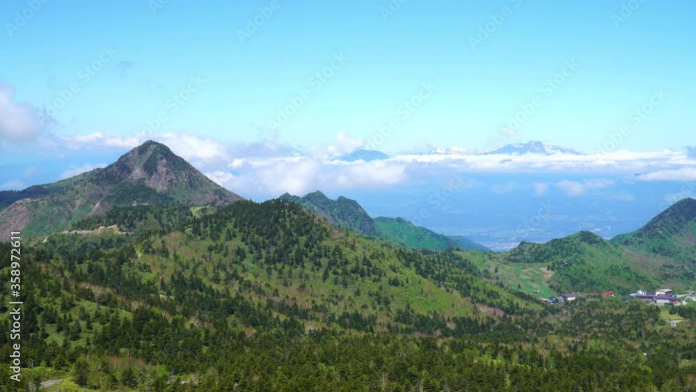 横手山からの眺望 横手山からの眺望