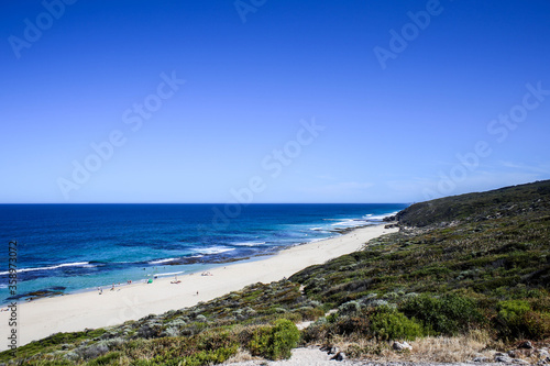 Yallingup Beach and coastline  Western Australia